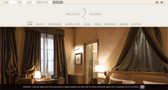 Desktop Screenshot of palazzorighini.it