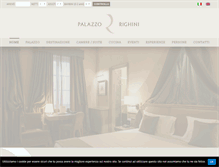 Tablet Screenshot of palazzorighini.it